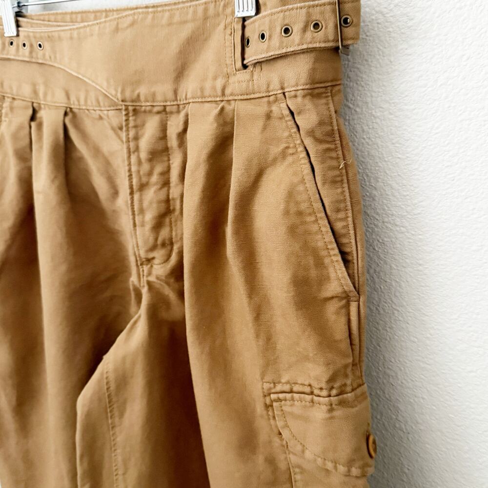 BANANA REPUBLIC | Explorer Culottes Pants Shorts Wide Leg Caramel Apple Tan | 6 - Picture 5 of 8